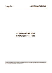 DataSheet HY27UF084G2B pdf